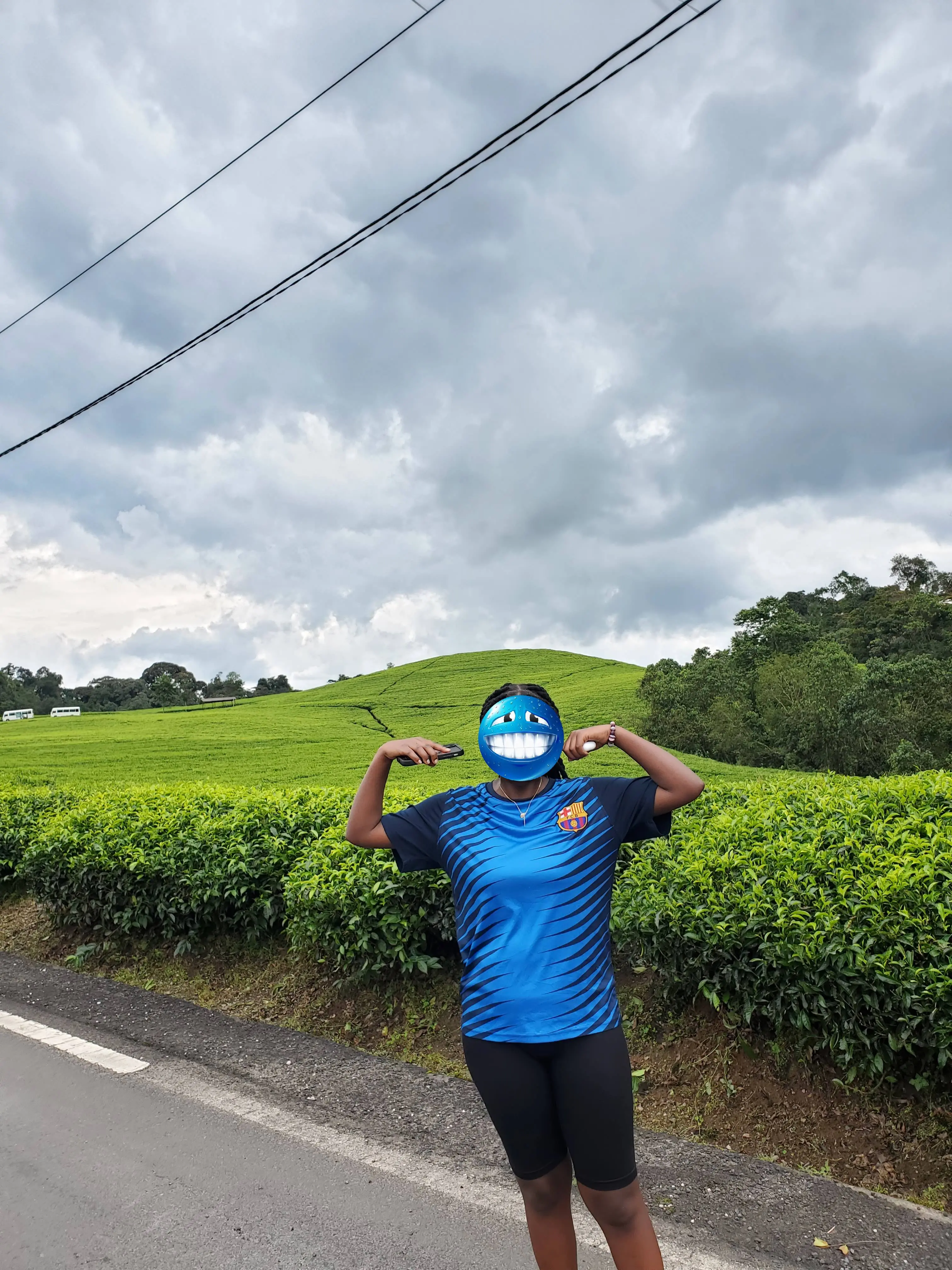 After the 2024 run, flexing for the tea fields.