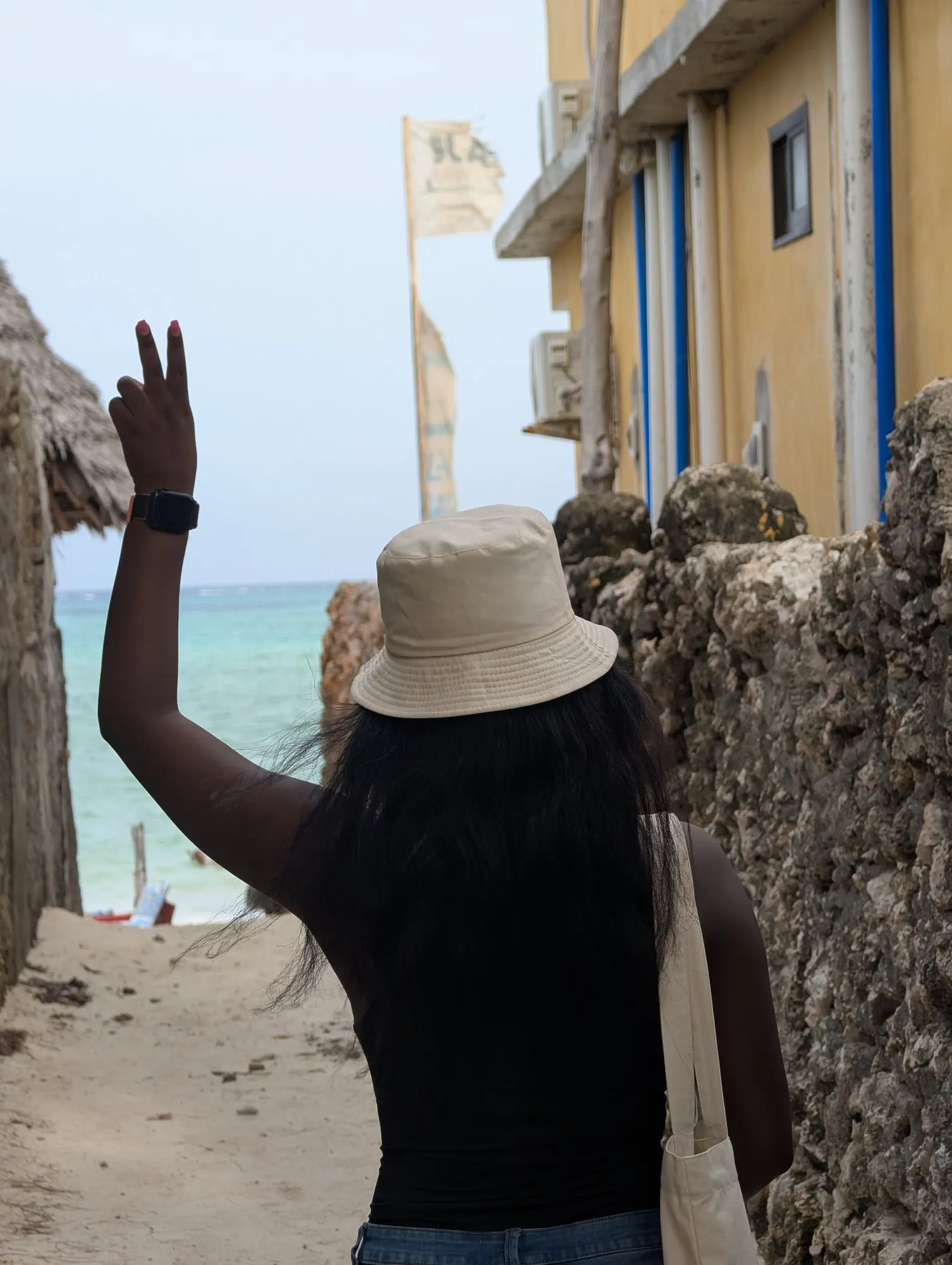 Stone Town, where every alley ends in sea.